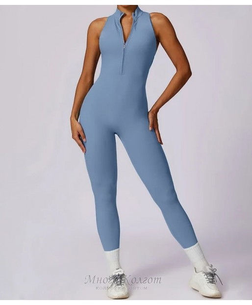 Гладкий комбінізон Leggings Body Crop T-shirt model 52